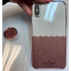Kate Spade Hardshell Case + Ring Set